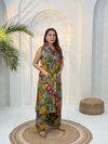 Naisha K 943 Vertican Discharge Print Kurti With Bottom Suppliers In India